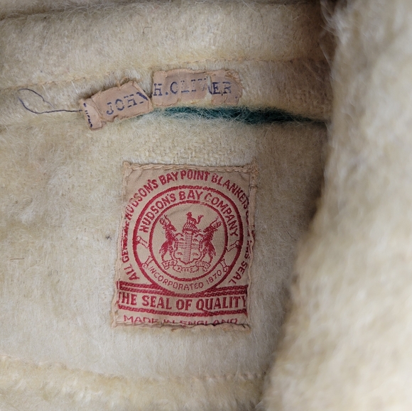 vintage 1930s Hudsons bay company wool coat - Picture 8 of 8